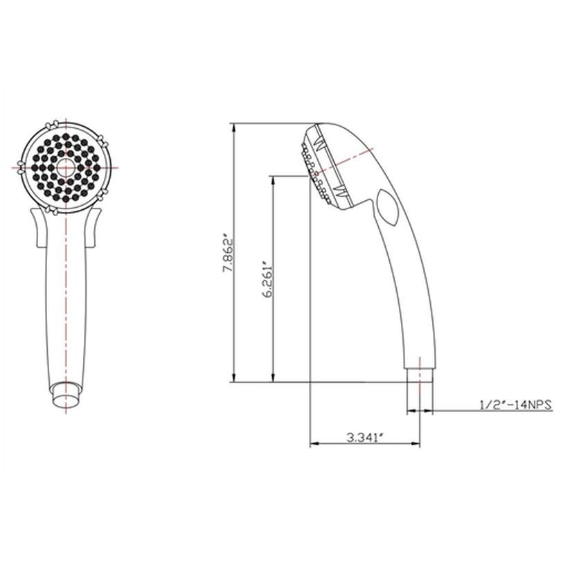 SS OVERFLOW COVER PLATE